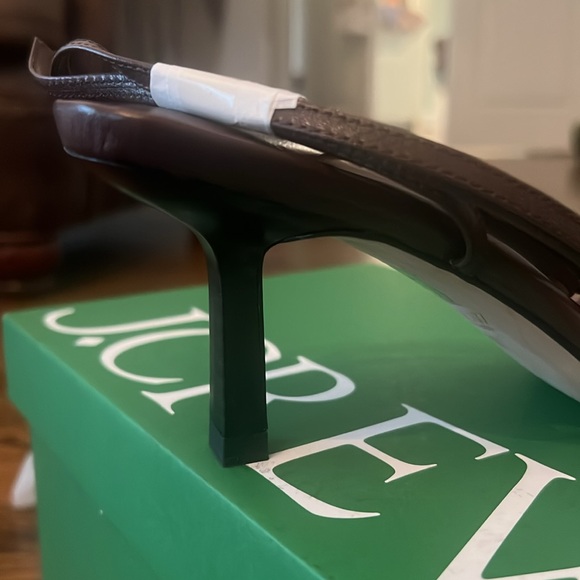 NWT great X-Mas gift!! J.Crew Leni Sandal, chocolate brown, sz 8.5. New in box! - Picture 6 of 10